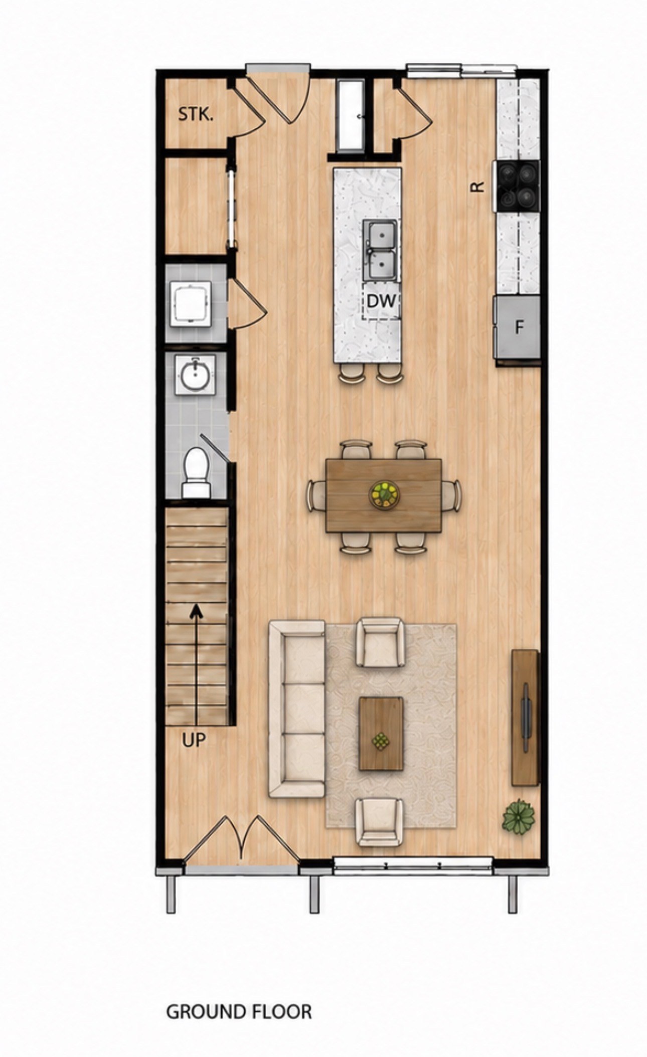 4 Bedroom ground floor